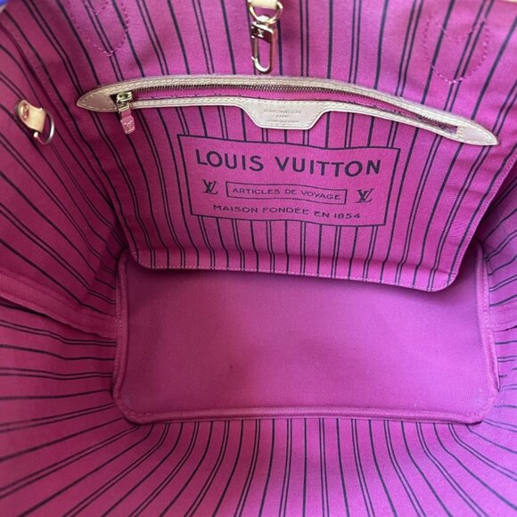 Louis Vuitton Neverfull MM Monogram Tote Bag M41178 Pre Owned - Picture 4 of 11